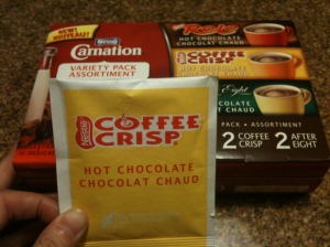 Coffee Crisp Hot Chocolate